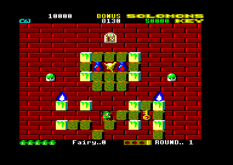 Solomon's Key (1987)(US Gold) - ROMs Amstrad CPC - Amstrad CPC - Games ...
